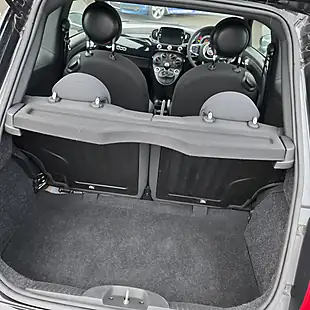 Used 2023 Fiat 500 M/H Edition Absolute Black With Black Roof - Interior and Exterior details 14