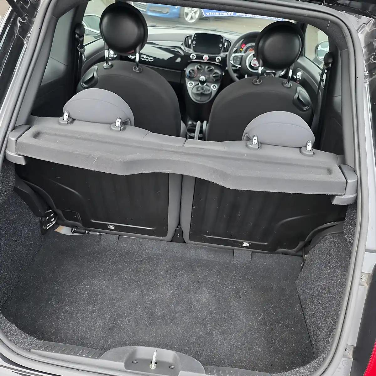 Used 2023 Fiat 500 M/H Edition Absolute Black With Black Roof - Interior and Exterior details 14