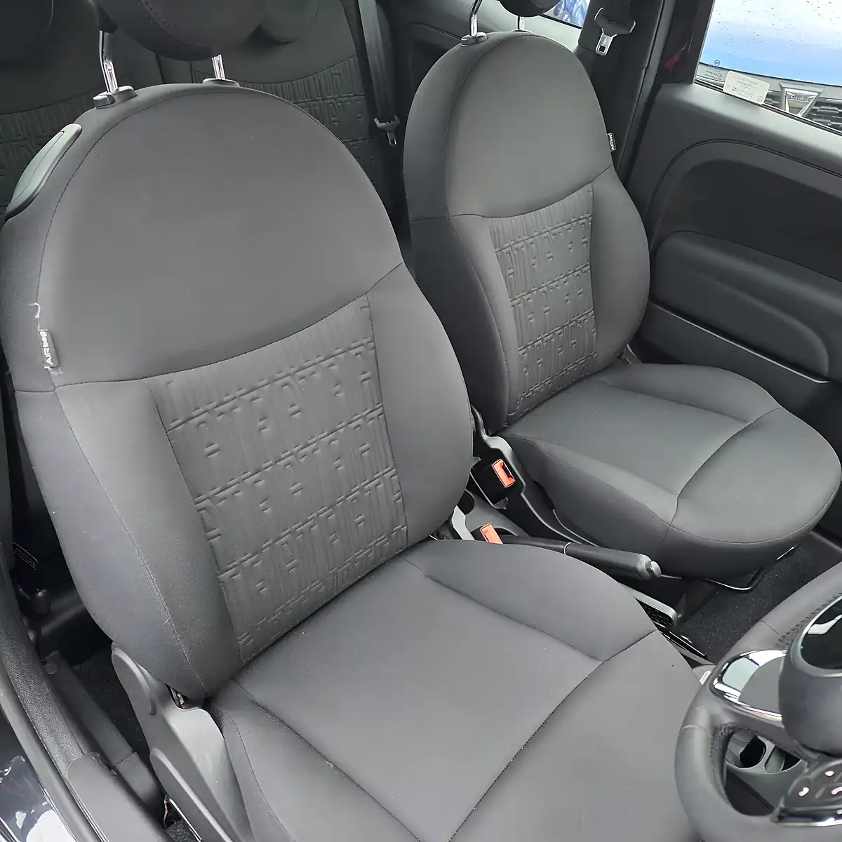 Used 2023 Fiat 500 M/H Edition Absolute Black With Black Roof - Interior and Exterior details 16