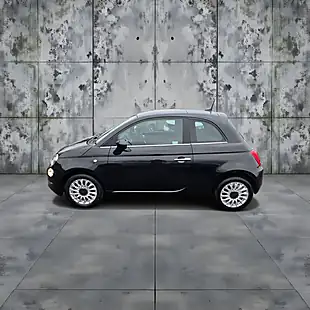 Used 2023 Fiat 500 M/H Edition Absolute Black With Black Roof - Interior and Exterior details 5