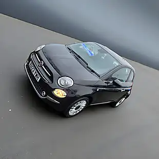 Used 2023 Fiat 500 M/H Edition Absolute Black With Black Roof - Interior and Exterior details 6