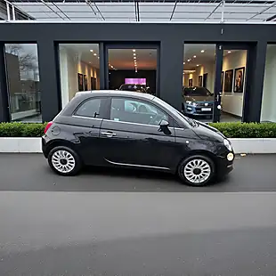 Used 2023 Fiat 500 M/H Edition Absolute Black With Black Roof - Interior and Exterior details 9