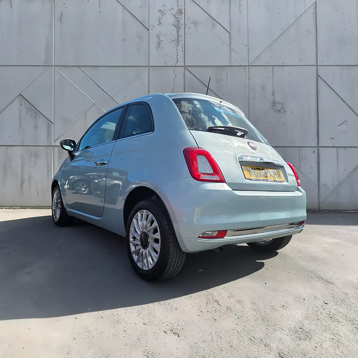 Used 2023 Fiat 500 M/H Edition Celestial Blue Premium - Interior and Exterior details 10