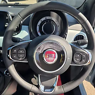 Used 2023 Fiat 500 M/H Edition Celestial Blue Premium - Interior and Exterior details 14