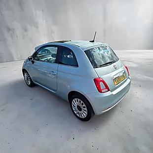 Used 2023 Fiat 500 M/H Edition Celestial Blue Premium - Interior and Exterior details 4