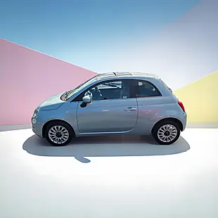 Used 2023 Fiat 500 M/H Edition Celestial Blue Premium - Interior and Exterior details 5