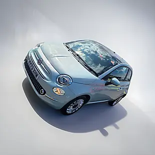 Used 2023 Fiat 500 M/H Edition Celestial Blue Premium - Interior and Exterior details 6