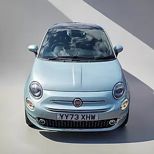 Used 2023 Fiat 500 M/H Edition Celestial Blue Premium - Interior and Exterior details 7