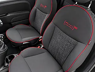 Used 2023 Fiat 500 Red Black - Interior and Exterior details 11