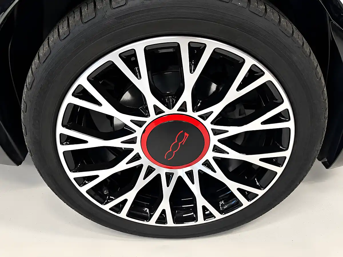 Used 2023 Fiat 500 Red Black - Interior and Exterior details 19