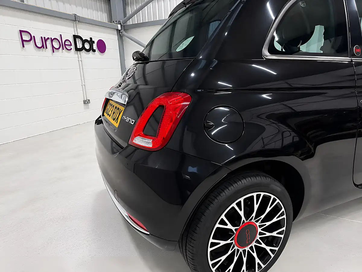 Used 2023 Fiat 500 Red Black - Interior and Exterior details 7