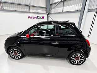 Used 2023 Fiat 500 Red Black - Interior and Exterior details 8