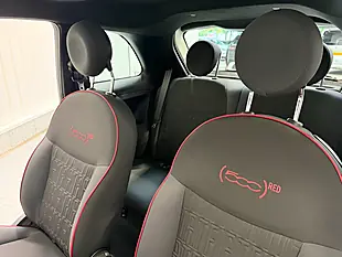 Used 2023 Fiat 500 Red Bossa Nova White - Interior and Exterior details 13