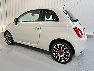 Used 2023 Fiat 500 Red Bossa Nova White - Interior and Exterior details 7