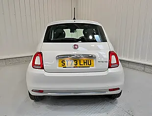 Used 2023 Fiat 500 Red Bossa Nova White - Interior and Exterior details 8