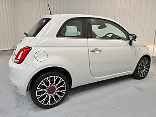Used 2023 Fiat 500 Red Bossa Nova White - Interior and Exterior details 9