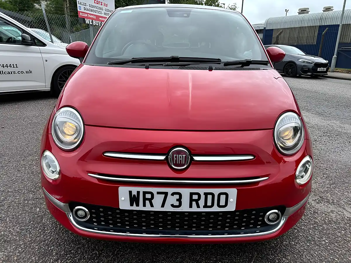 Used 2023 Fiat 500 Red - Interior and Exterior details 12