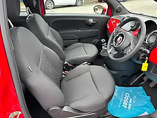 Used 2023 Fiat 500 Red - Interior and Exterior details 3