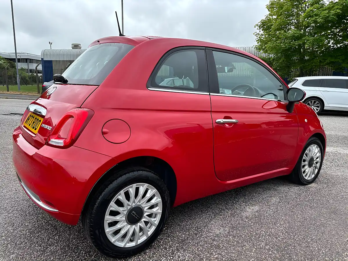 Used 2023 Fiat 500 Red - Interior and Exterior details 6