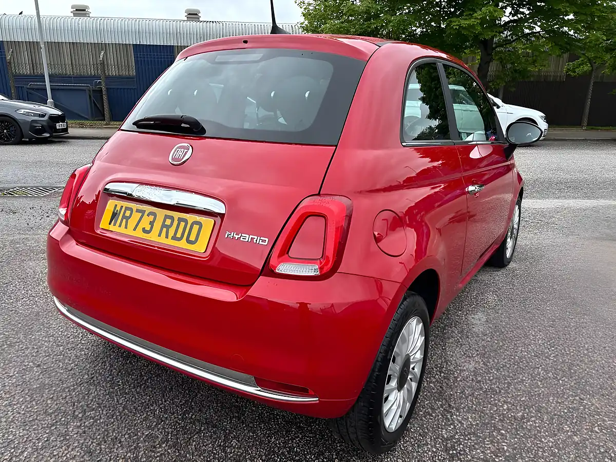 Used 2023 Fiat 500 Red - Interior and Exterior details 7