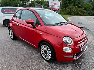 Used 2023 Fiat 500 Red - Interior and Exterior details 8
