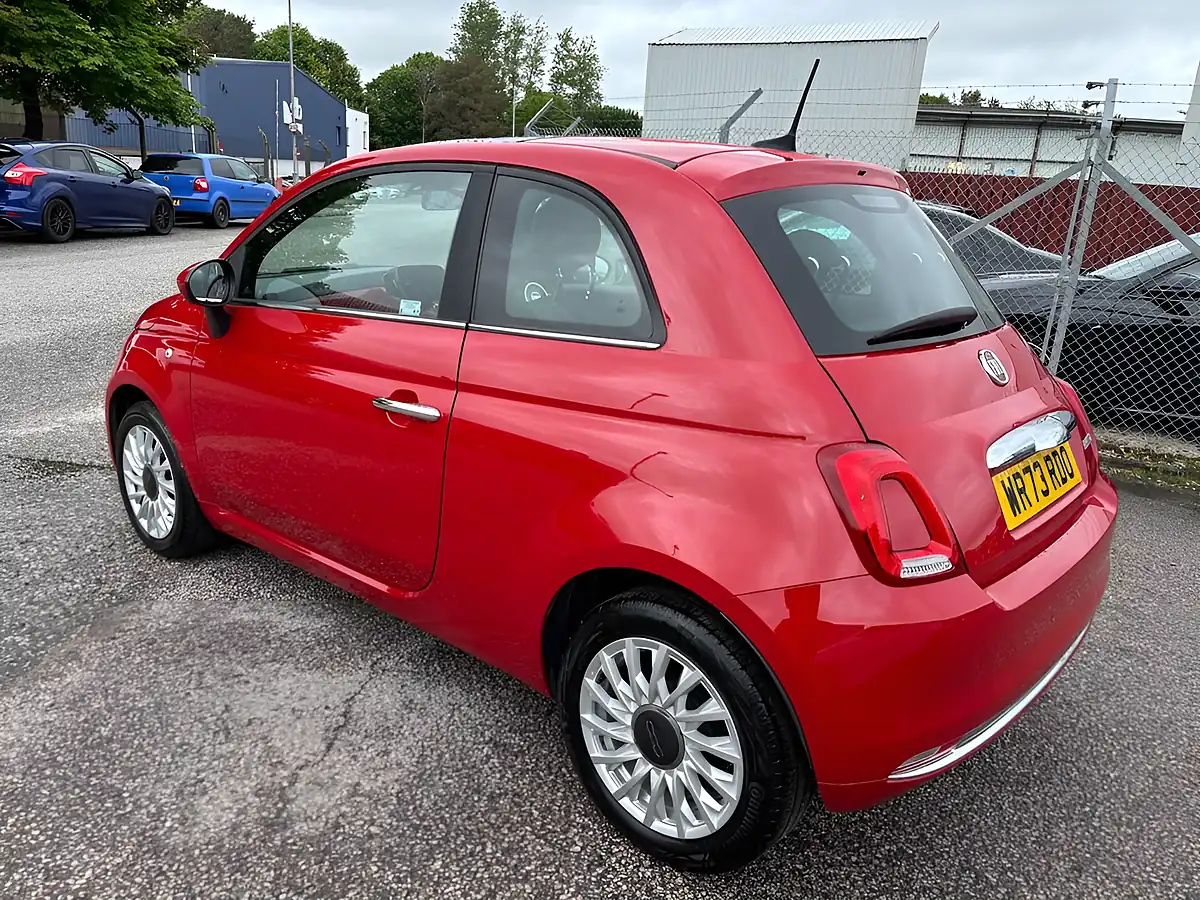 Used 2023 Fiat 500 Red - Interior and Exterior details 9