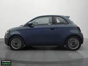 Used 2023 Fiat 500e Icon Green - Interior and Exterior details 4