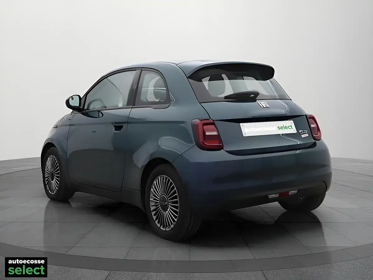 Used 2023 Fiat 500e Icon Green - Interior and Exterior details 5