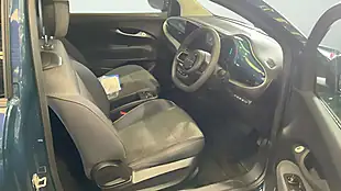 Used 2023 Fiat 500e Icon Green - Interior and Exterior details 8