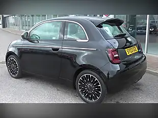 Used 2023 Fiat 500E La Prima Black - Interior and Exterior details 2