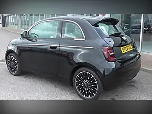 Used 2023 Fiat 500E La Prima Black - Interior and Exterior details 3