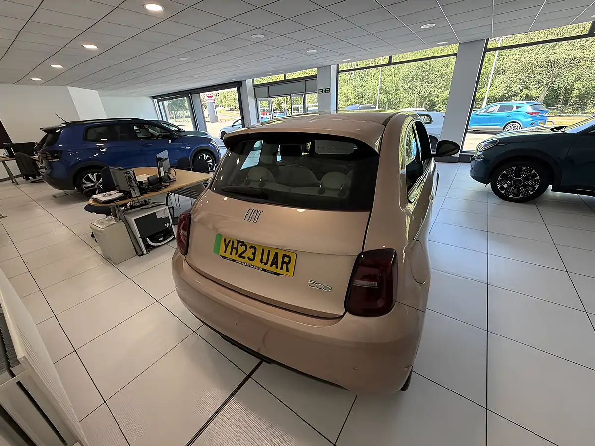 Used 2023 Fiat 500E La Prima Gold - Interior and Exterior details 16