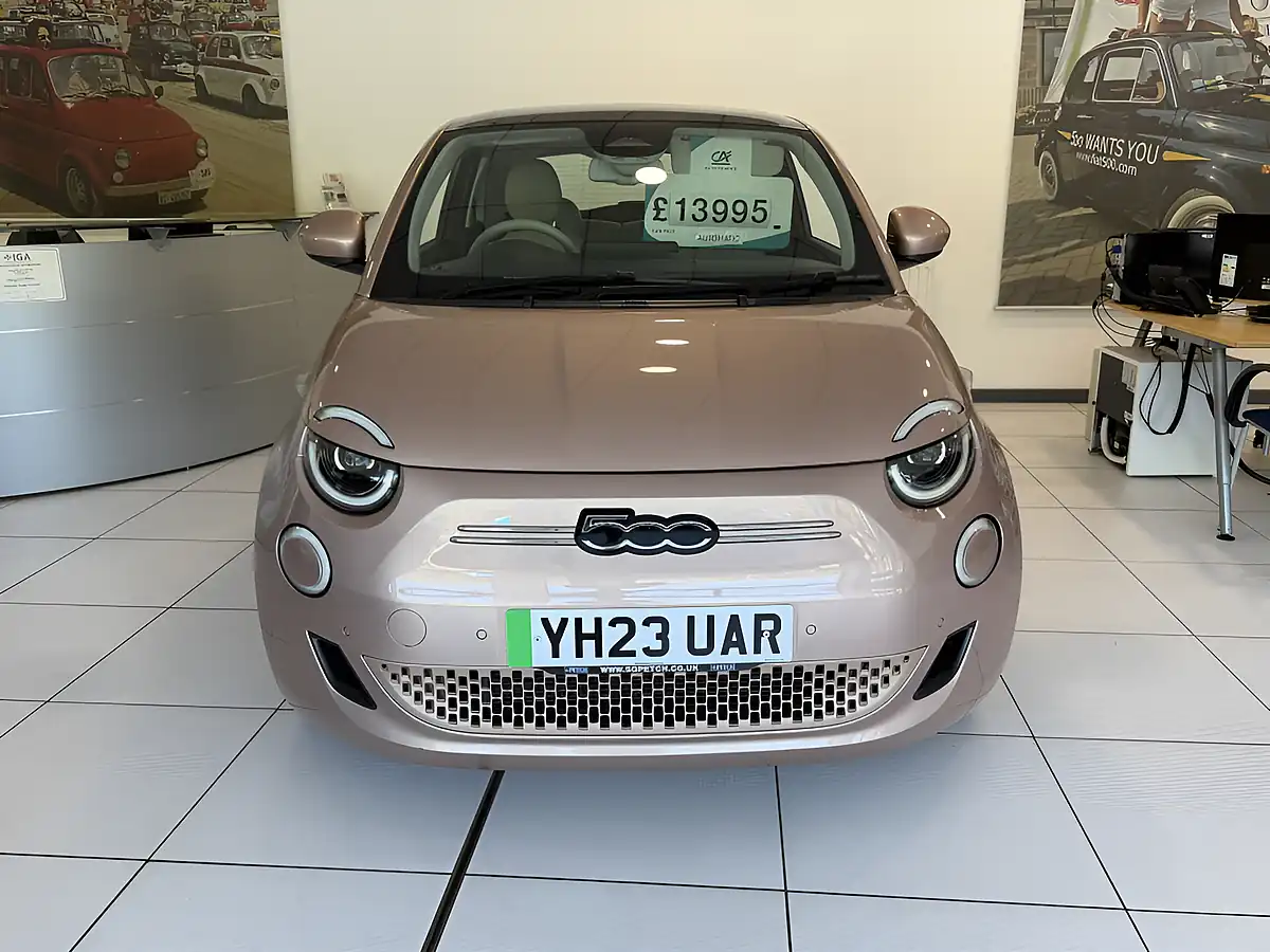 Used 2023 Fiat 500E La Prima Gold - Interior and Exterior details 6