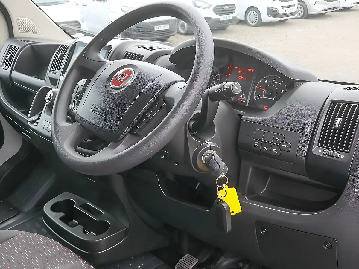 Used 2023 Fiat Ducato 35 Business Pro L2 H2 Mwb Ducato White - Interior and Exterior details 13