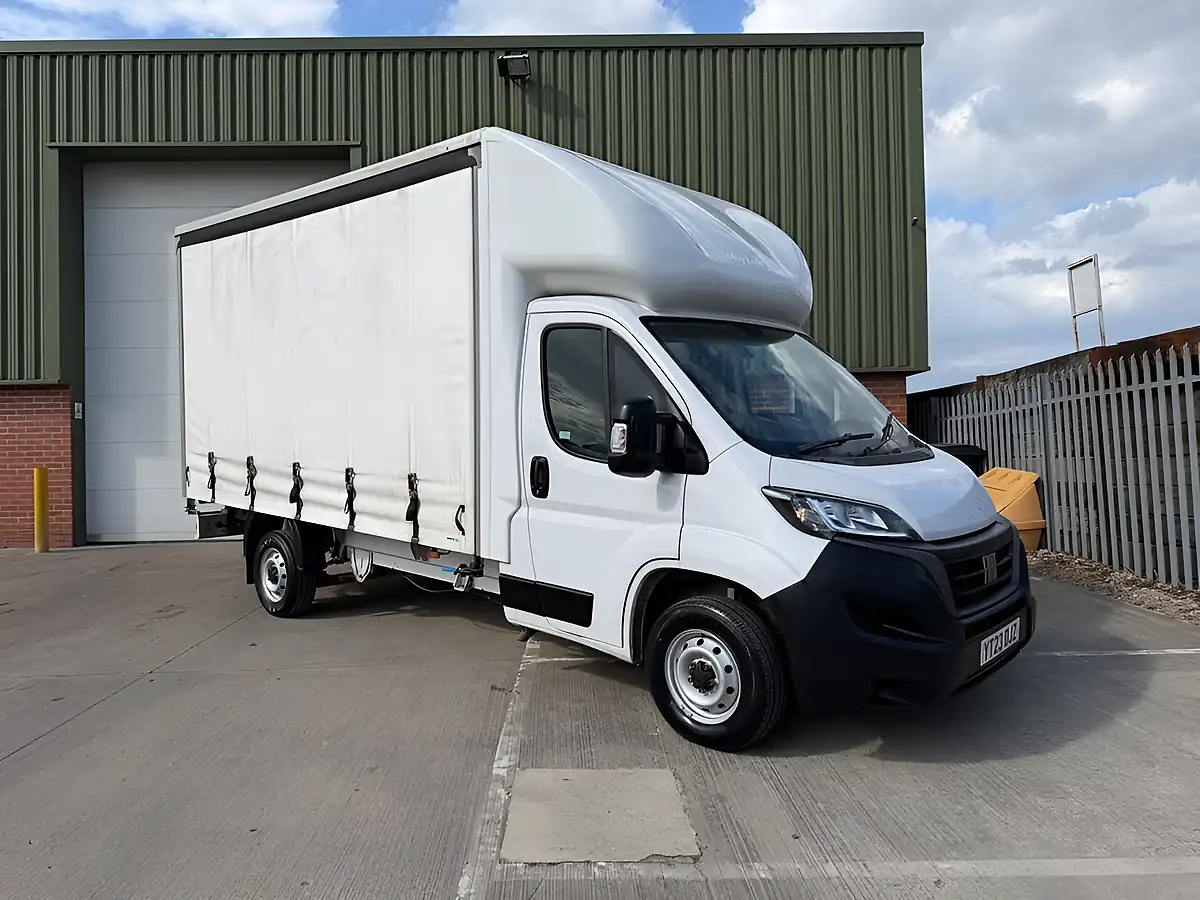 Used 2023 Fiat Ducato 35 Chassis Cab White - Front View