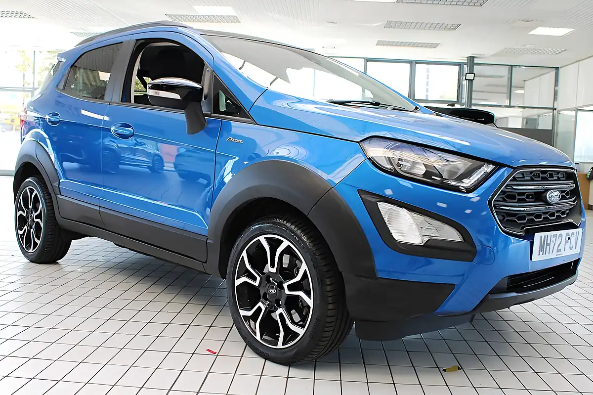 Used 2023 Ford Ecosport Active Desert Island Blue - Interior and Exterior details 10