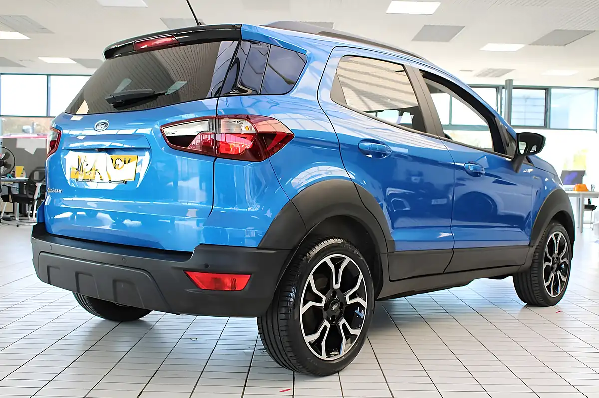 Used 2023 Ford Ecosport Active Desert Island Blue - Interior and Exterior details 12