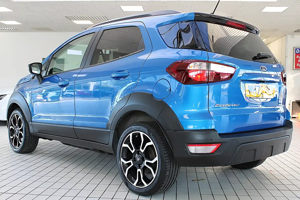 Used 2023 Ford Ecosport Active Desert Island Blue - Interior and Exterior details 17