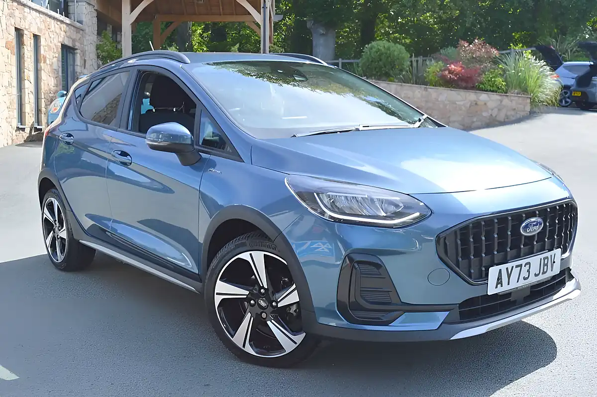 Used 2023 Ford Fiesta Active Chrome Blue - Interior and Exterior details 2