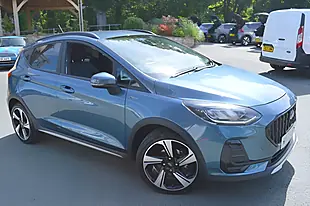 Used 2023 Ford Fiesta Active Chrome Blue - Interior and Exterior details 3