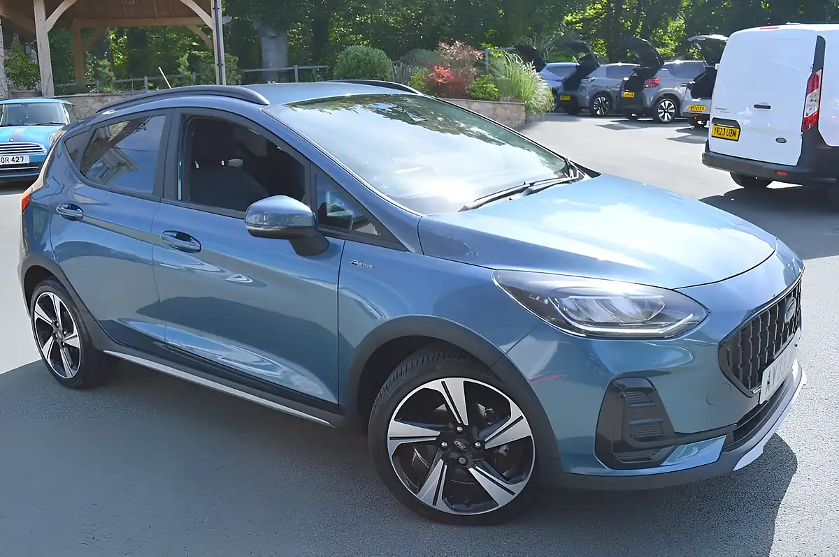 Used 2023 Ford Fiesta Active Chrome Blue - Interior and Exterior details 3