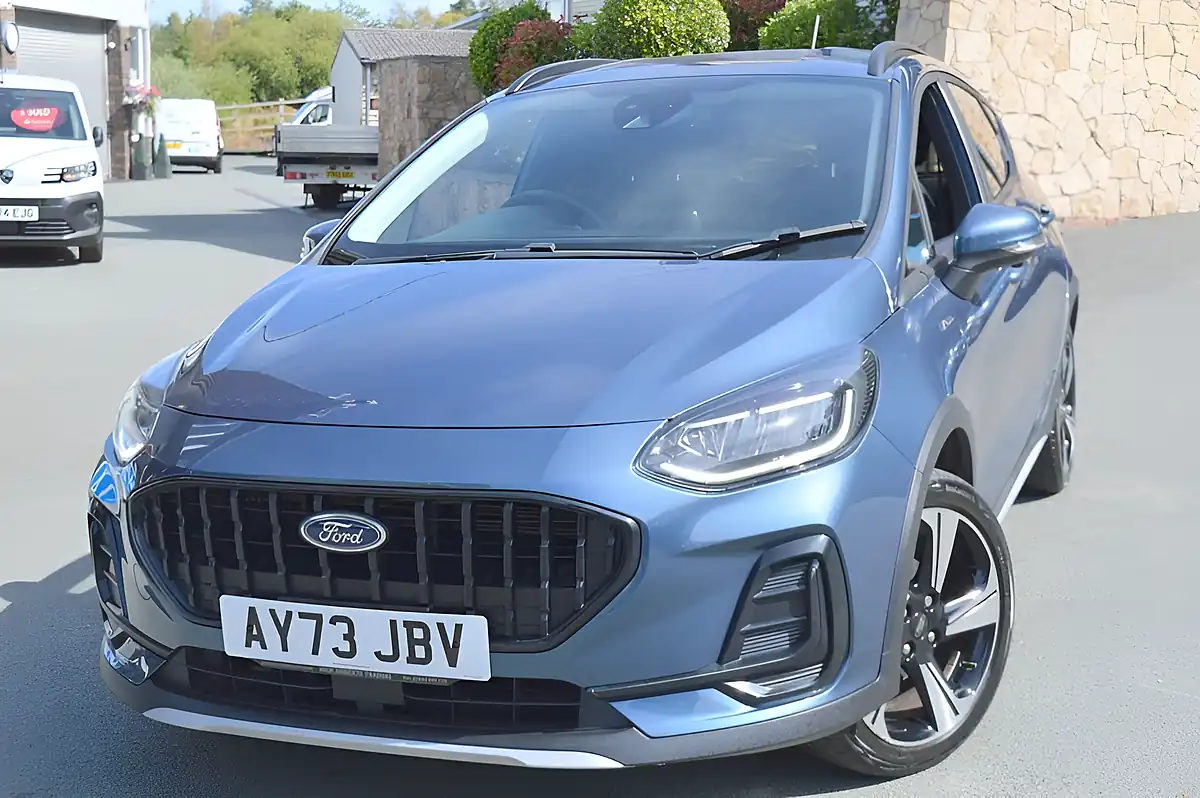 Used 2023 Ford Fiesta Active Chrome Blue - Interior and Exterior details 4