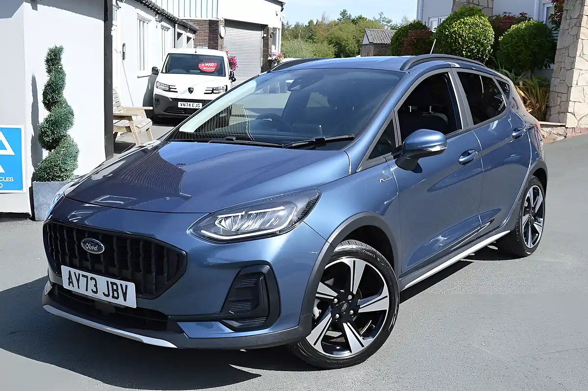 Used 2023 Ford Fiesta Active Chrome Blue - Interior and Exterior details 5