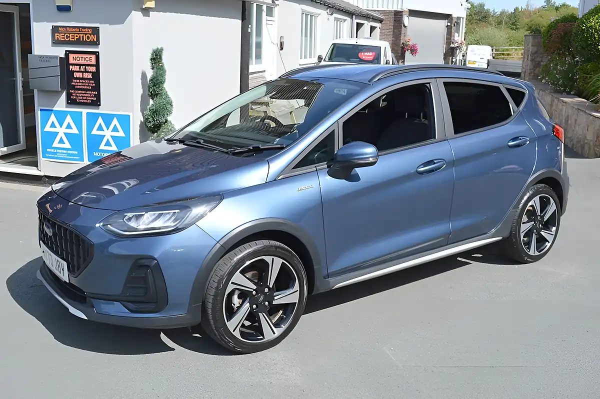Used 2023 Ford Fiesta Active Chrome Blue - Interior and Exterior details 7