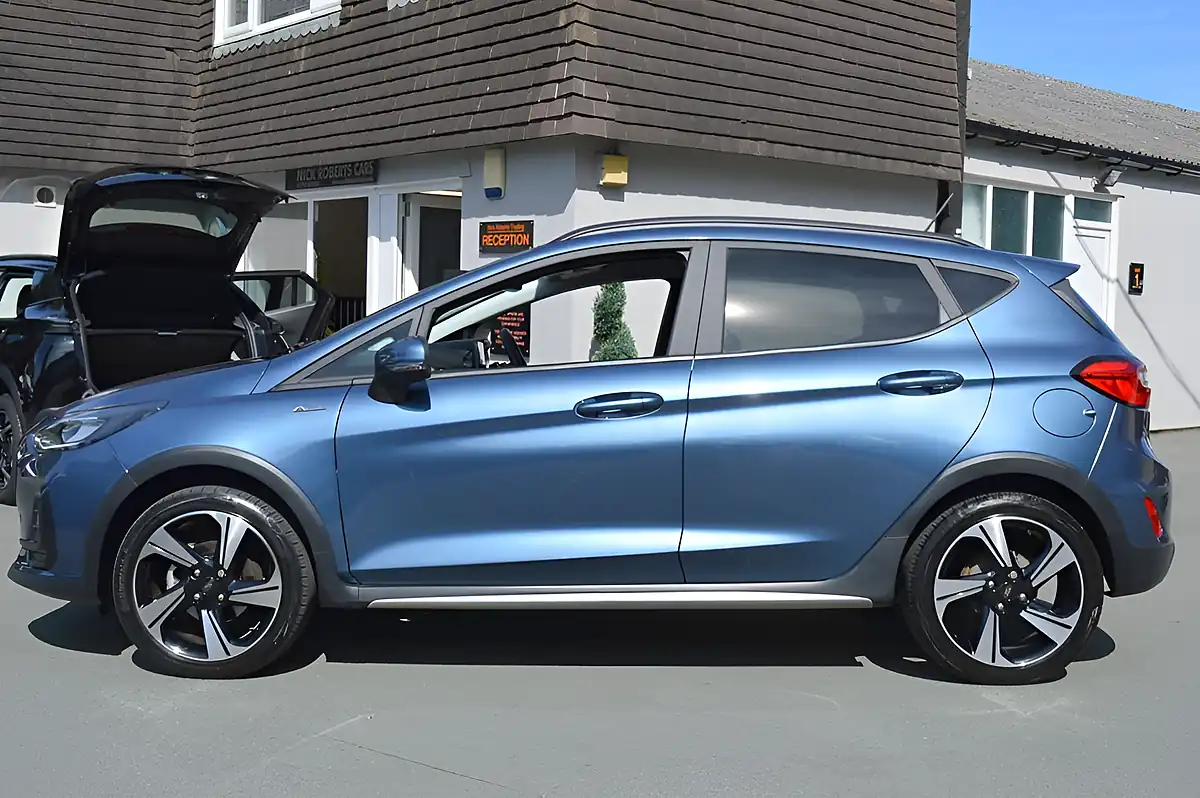 Used 2023 Ford Fiesta Active Chrome Blue - Interior and Exterior details 8