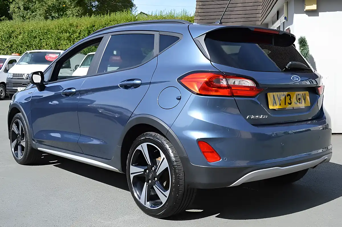 Used 2023 Ford Fiesta Active Chrome Blue - Interior and Exterior details 9