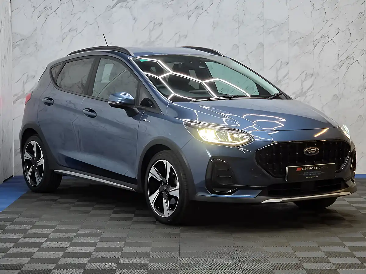 Used 2023 Ford Fiesta Active Edition Chrome Blue - Front View