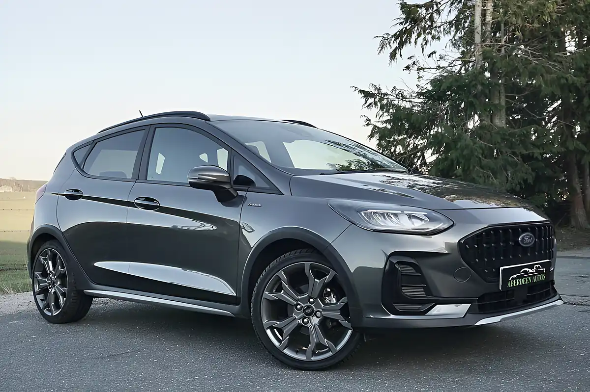 Used 2023 Ford Fiesta Active X Magnetic Grey - Front View