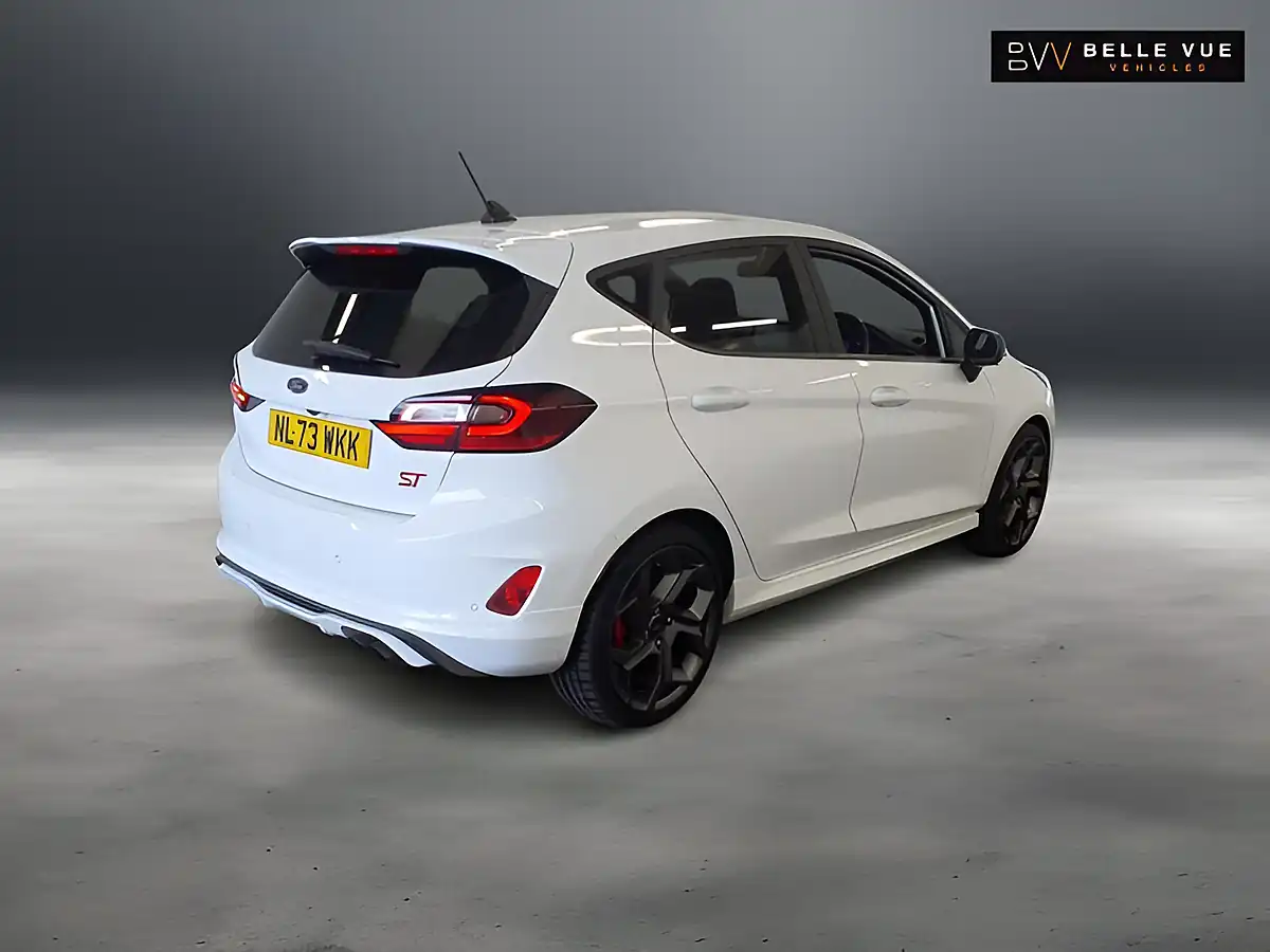 Used 2023 Ford Fiesta ST-3 Frozen White - Interior and Exterior details 2
