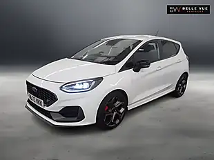 Used 2023 Ford Fiesta ST-3 Frozen White - Interior and Exterior details 7